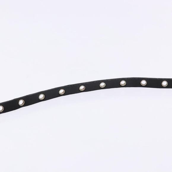 DIOR Trotter Canvas Shoulder Bag Black Silver - Picture 8 of 12